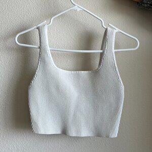 Aritzia White Tank